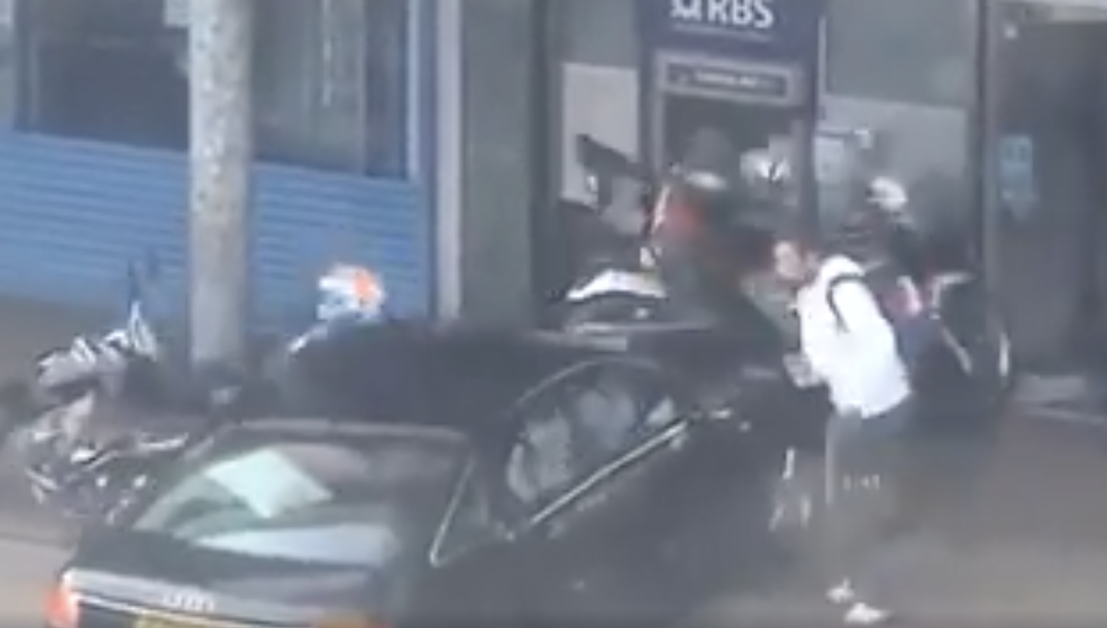 Motorcycle Riding Bank Robbers Heist Goes Horribly Wrong